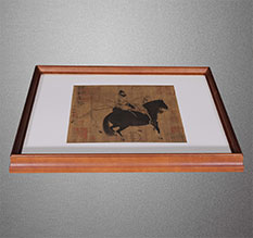 怀集书画装裱配框服务案例